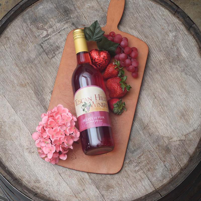 Pretty in Pink wine in Effingham