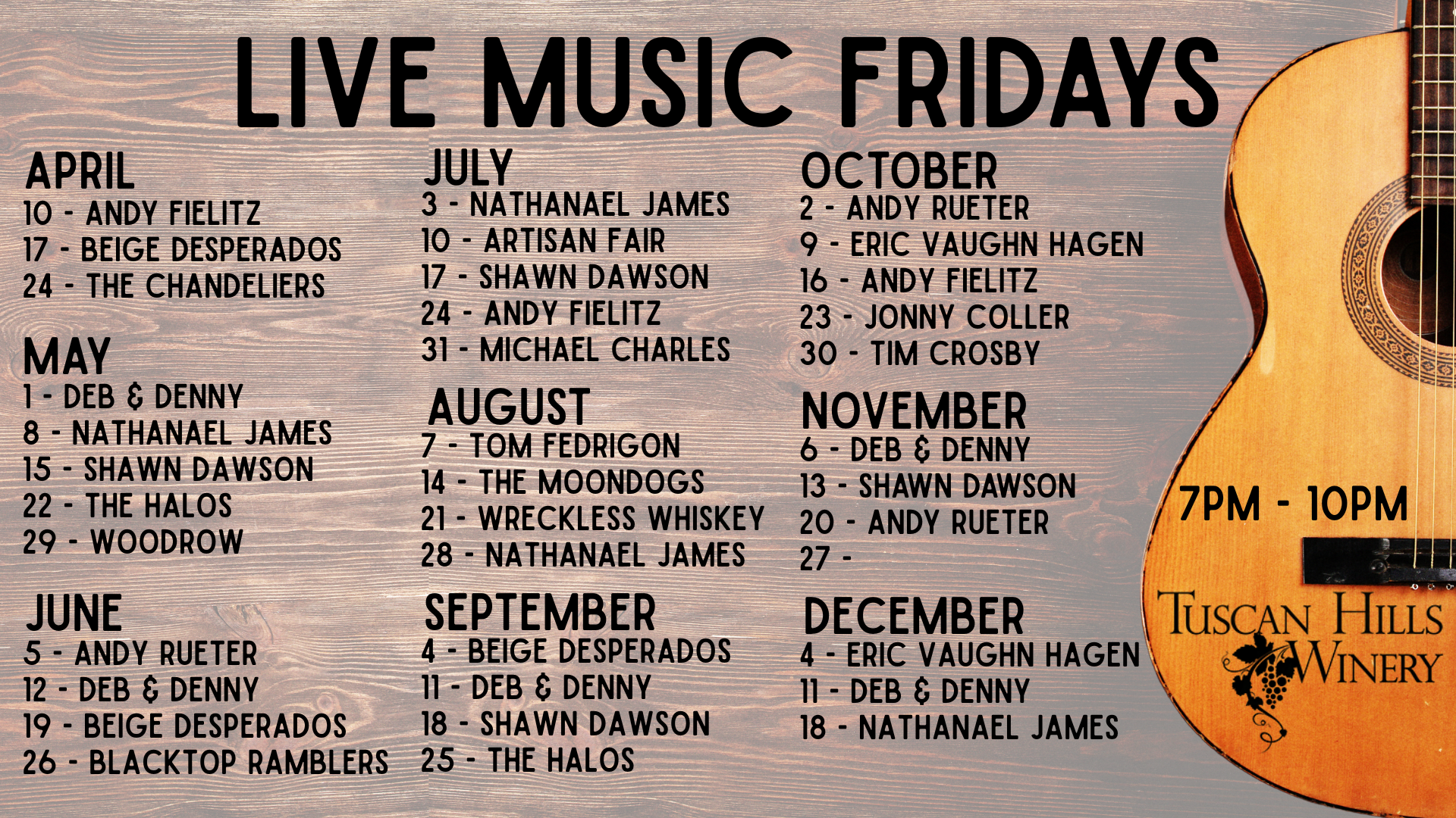 Live Music Fridays