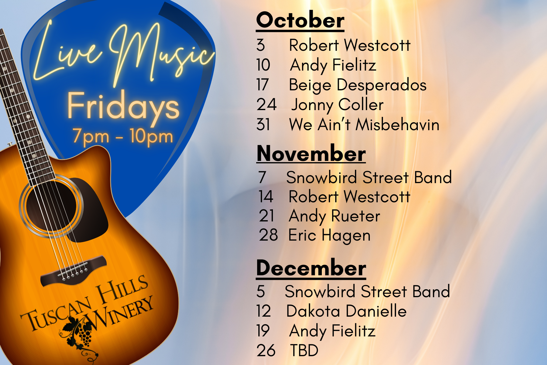 Live Music Fridays