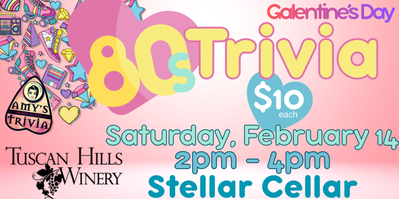 Galentine's Day 80s Trivia