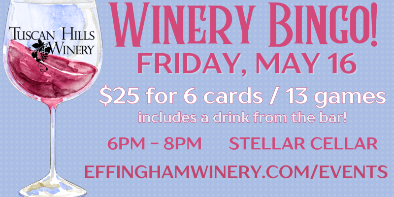 Winery Bingo