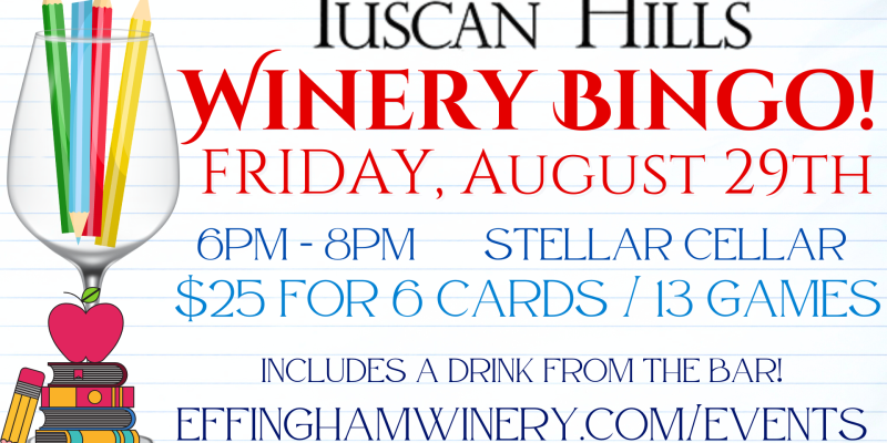 Winery Bingo