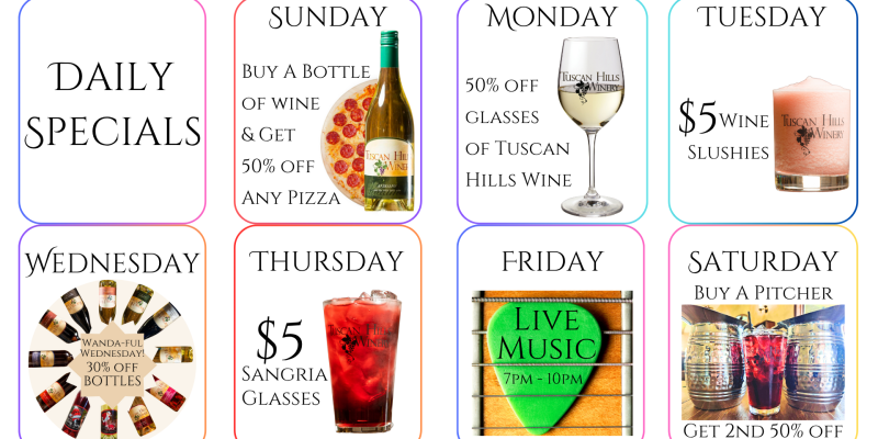 Daily Specials