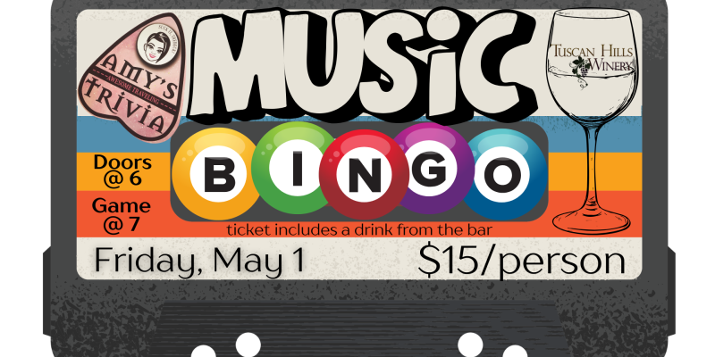 MUSIC BINGO May 1